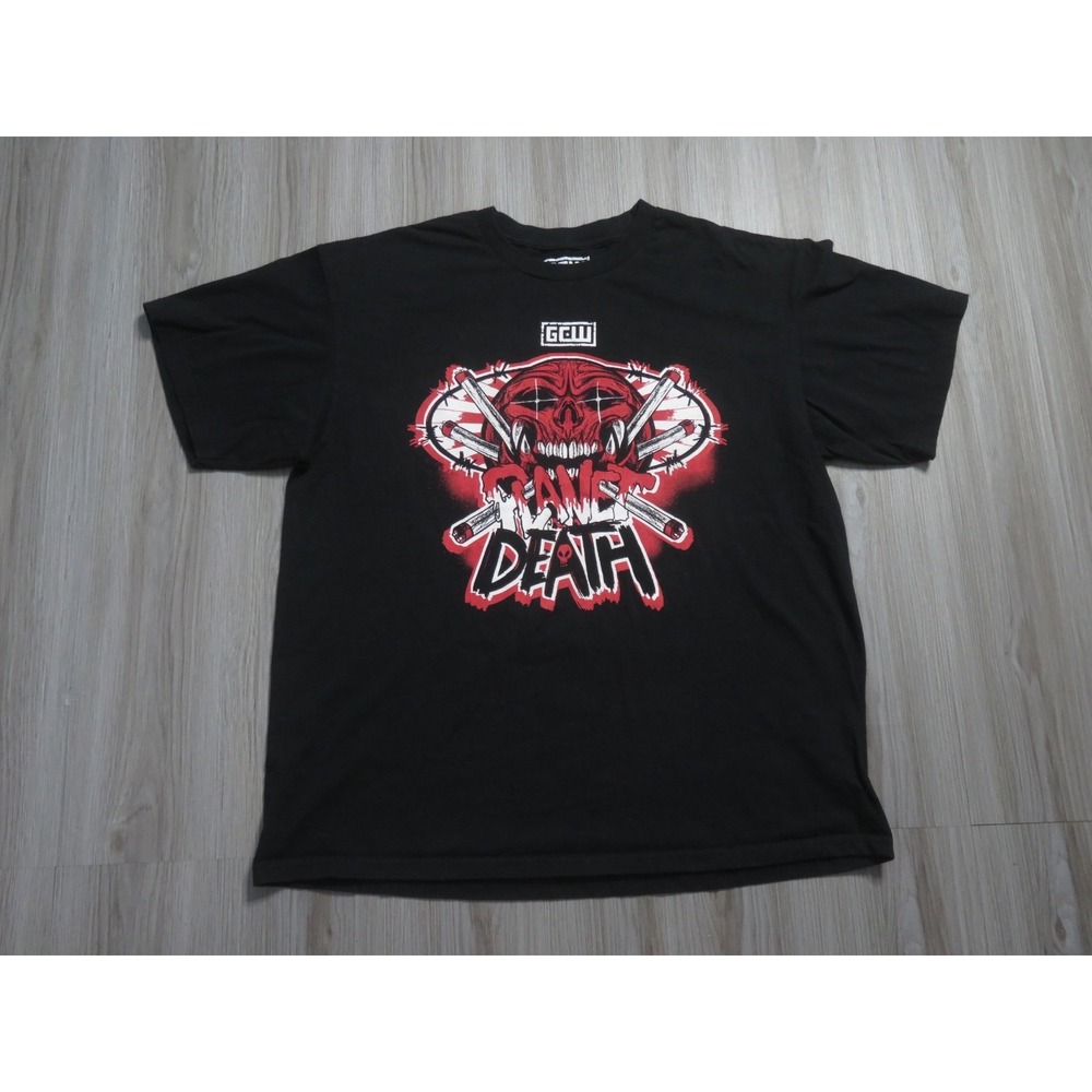 GCW Wrestling Shirt Official Nick Gage Planet Death Pre Owned Rare XL
